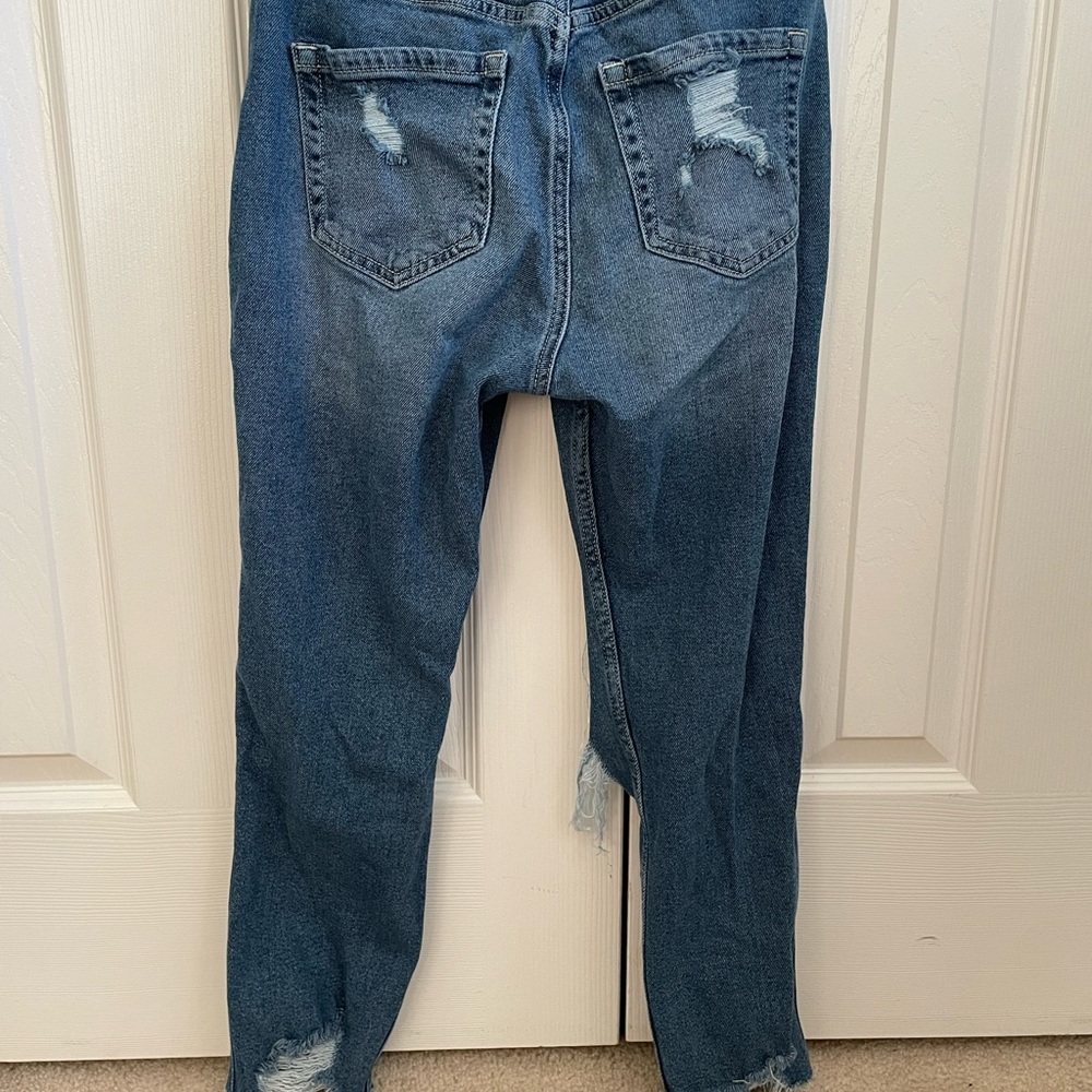 Hollister Distressed Mom Jeans